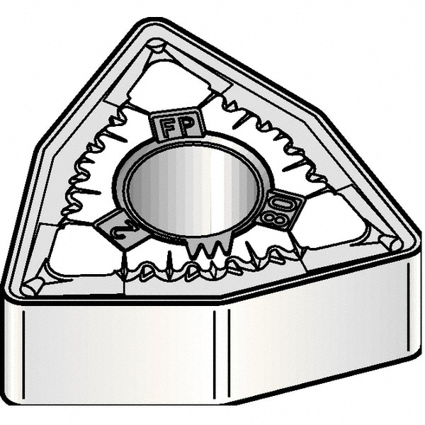 Kennametal 5640494 WNMG432FP KCM15B Carbide Turning Insert Image