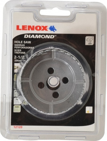 Lenox 12120 Hole Saw: 2-1/2" Saw Dia, 1-5/8" Cut Depth Image