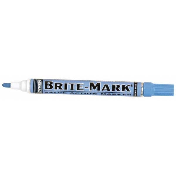 Marker: Light Blue, Oil-Based, Medium Point