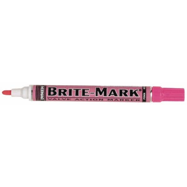Marker: Pink, Oil-Based, Medium Point