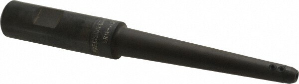 End Mill Holder: 3/4" Shank Dia, Weldon Flat Straight Shank, 1/8" Hole