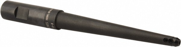 End Mill Holder: 3/4" Shank Dia, Weldon Flat Straight Shank, 1/8" Hole