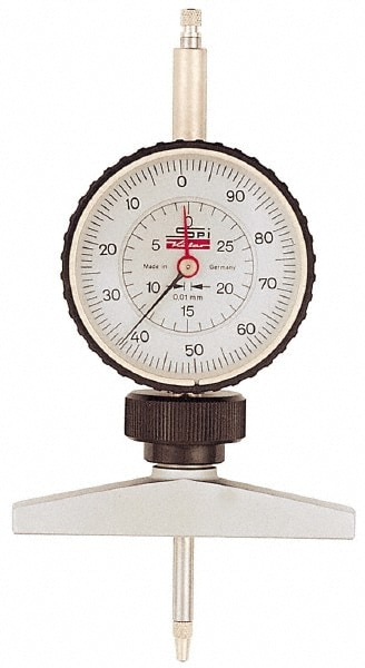 Dial Depth Gages; Maximum Measurement: 7in