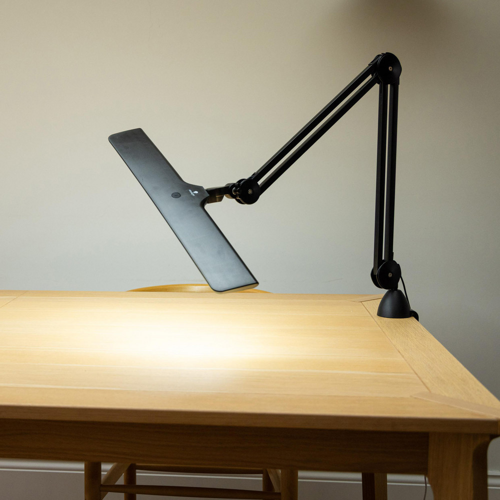 Task Lights With Diffusers Daylight - Task Lights: Lamp Technology: LED; Fixture Type: Desk ...