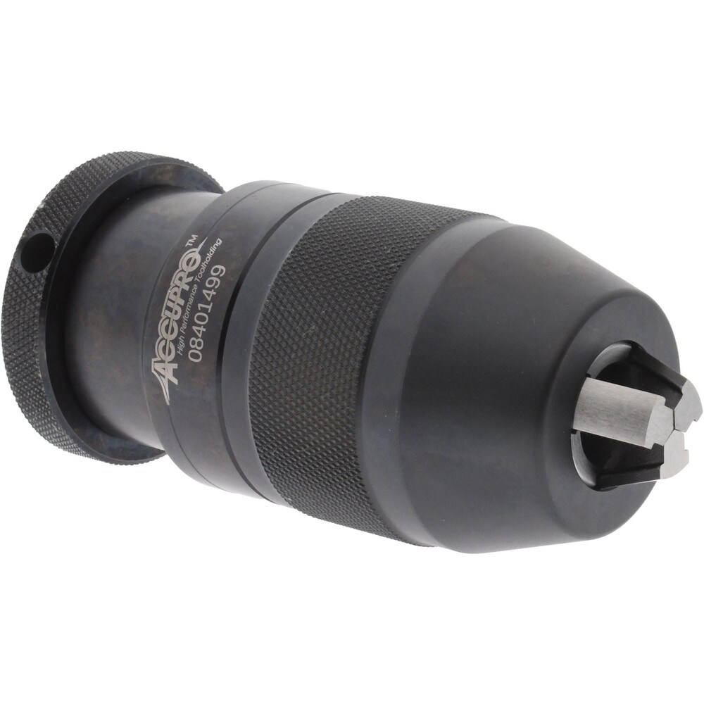 Accupro CKS130702 Drill Chuck: 1/32 to 1/2" Capacity, Tapered Mount, JT33 Image