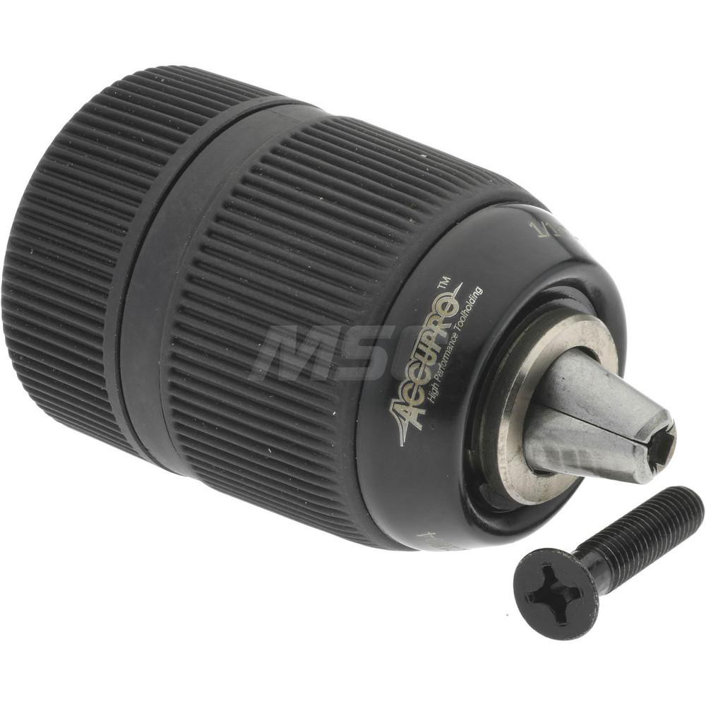 Accupro CPX131003 Drill Chuck: 1/16 to 1/2" Capacity, Threaded Mount, 1/2-20 Image