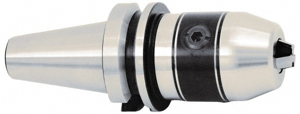 Accupro HX0134021 Drill Chuck: 1/32 to 1/2" Capacity, Integral Shank Mount, BT40 Image