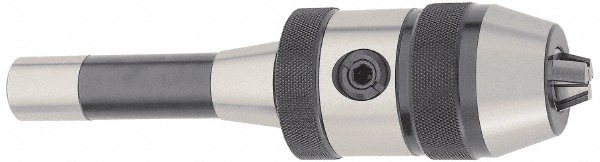 Accupro HX0160850 Drill Chuck: 1/8 to 5/8" Capacity, Integral Shank Mount, R8 Image