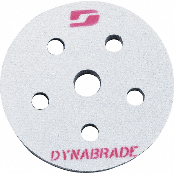Dynabrade 6" Diam, Round, Hook & Loop Face, Interface Backing Pad