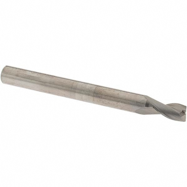 OSG 20211300 Square End Mill: 7/32 Dia, 3/8 LOC, 1/4 Shank Dia, 2-1/2 OAL, 2 Flutes, Solid Carbide Image