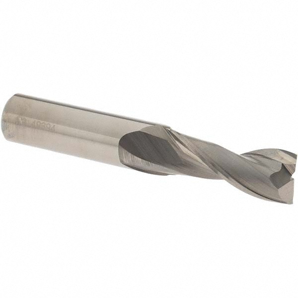 OSG 20224900 Square End Mill: 1/2 Dia, 1-1/4 LOC, 1/2 Shank Dia, 3 OAL, 2 Flutes, Solid Carbide Image