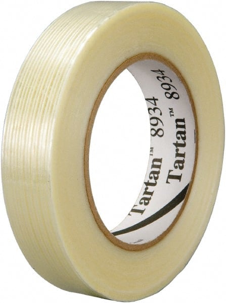 Packing Tape: 3/4" Wide, Clear, Rubber Adhesive