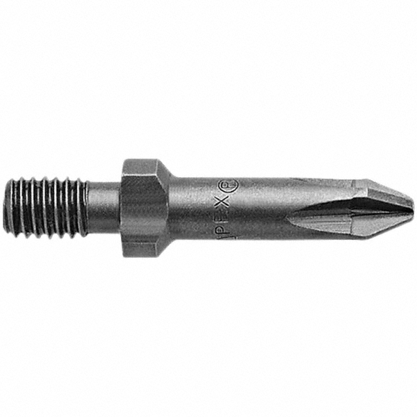 Apex Screwdriver Insert Bit 2 mm Point, 1/4" Drive, 11/2" OAL MSC
