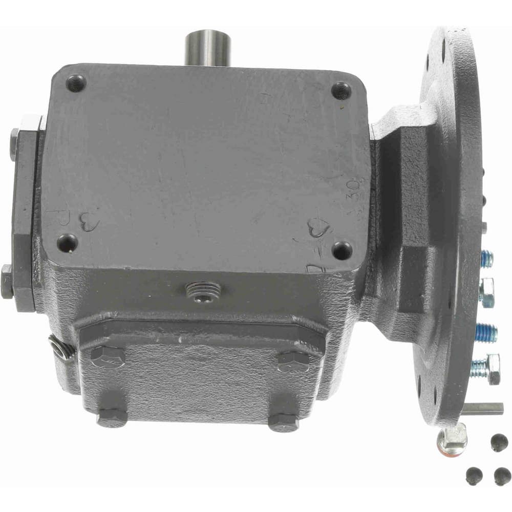 Morse 175Q56R30 Speed Reducer: C-Face, 1.75" Center to Center Shaft, 30:1, 3/4 hp Max Input, Worm Gear 