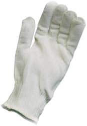 Cut & Puncture-Resistant Gloves: Size L, ANSI Cut A9, ANSI Puncture 0, Polyester & Stainless Steel