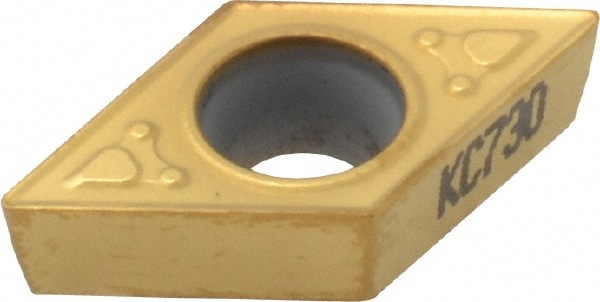 Kennametal 1161845 DCMT32.51MF KC730 Carbide Turning Insert Image