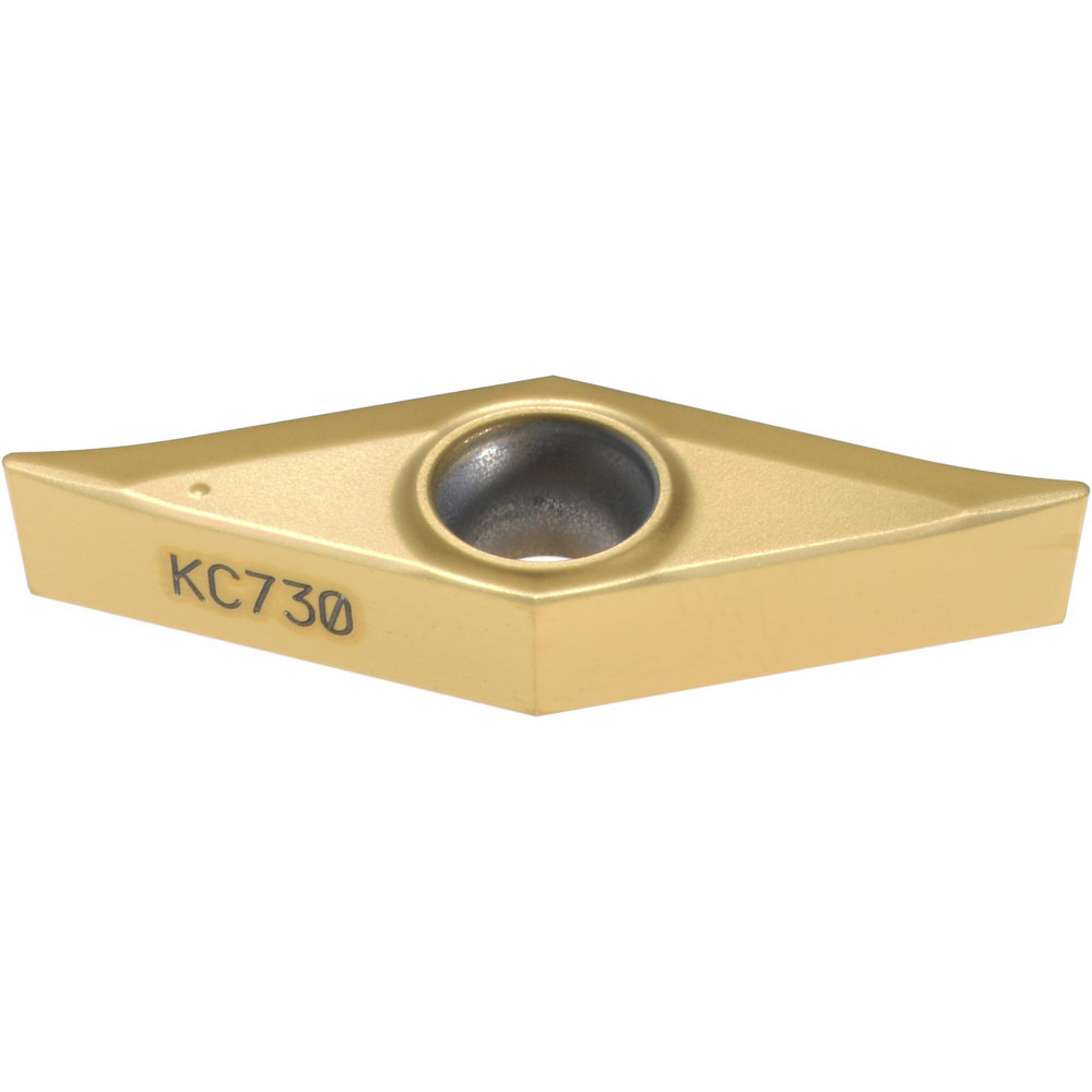 Turning Insert: VBGT331HP KC730, Solid Carbide
