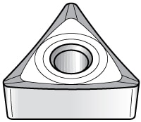 Turning Insert: TCGT32505HP KC5010, Solid Carbide