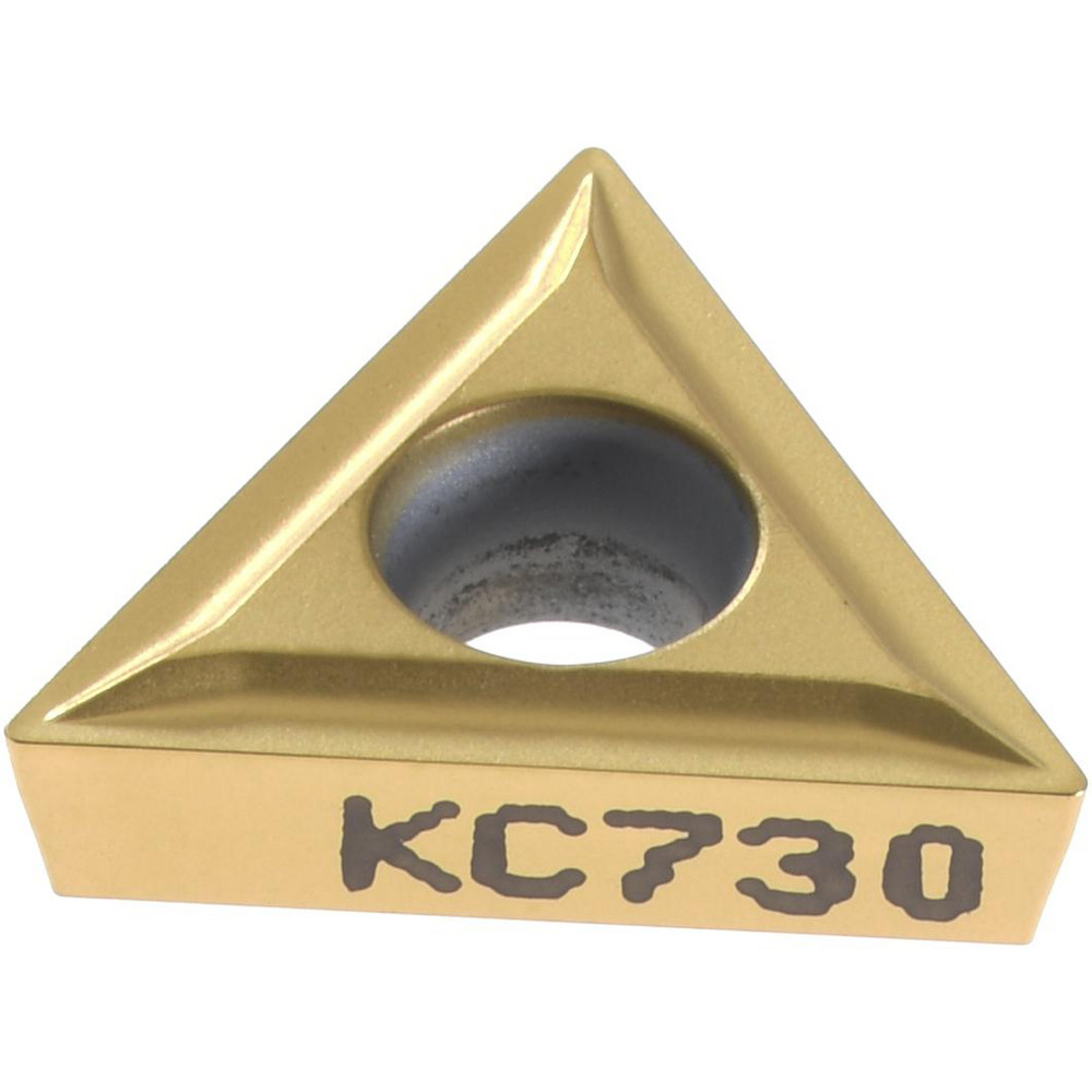Turning Insert: TCMT21.50.5LF KC730, Solid Carbide