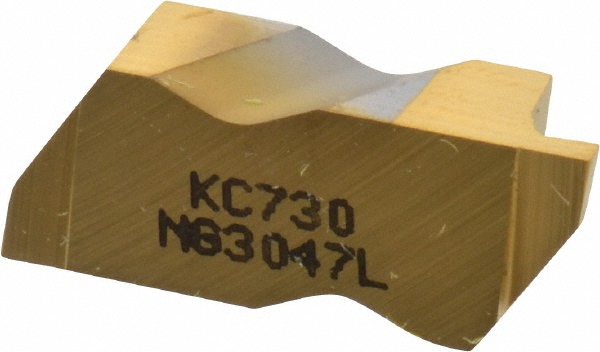 Kennametal 1113076 Grooving Insert: NG3047 KC730, Solid Carbide Image
