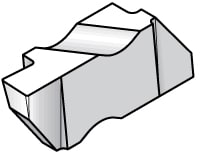 Grooving Insert: NF3125 K313, Solid Carbide