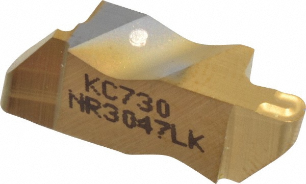 Kennametal 1114218 Grooving Insert: NR3047K KC730, Solid Carbide Image