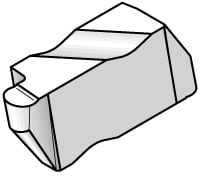 Grooving Insert: NRP3094 KC730, Solid Carbide