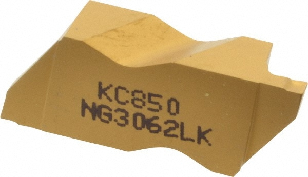 Kennametal - Grooving Insert: NG3062 KC850, Solid Carbide