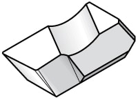 Kennametal 1182074 Grooving Insert: NG1094 KC720, Solid Carbide Image