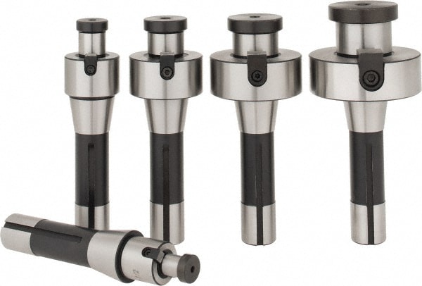 Value Collection 210-0407 Shell Mill Holder Sets; Taper Size: R8 ; Number of Holders: 5 Image