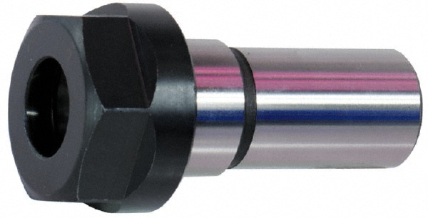 Collet Chuck: E-20 Collet, 0.7874" Shank Dia, Straight Shank