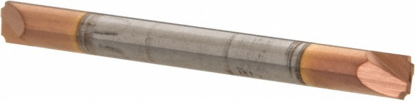 Accupro 12180301 Corner Rounding End Mill: 0.015" Radius, 1/8" Diam, 2 Flutes, Solid Carbide Image