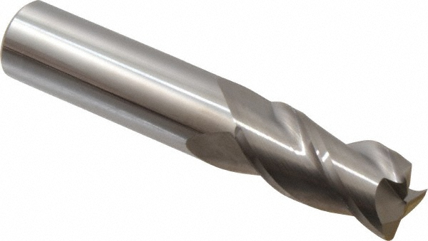 Accupro 12182128 Corner Radius End Mill: 3/4" Dia, 1-1/2" LOC, 0.06" Radius, 3 Flutes, Solid Carbide Image