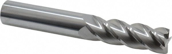 Accupro 12183137 Corner Radius End Mill: 3/4" Dia, 2-1/4" LOC, 0.03" Radius, 4 Flutes, Solid Carbide Image