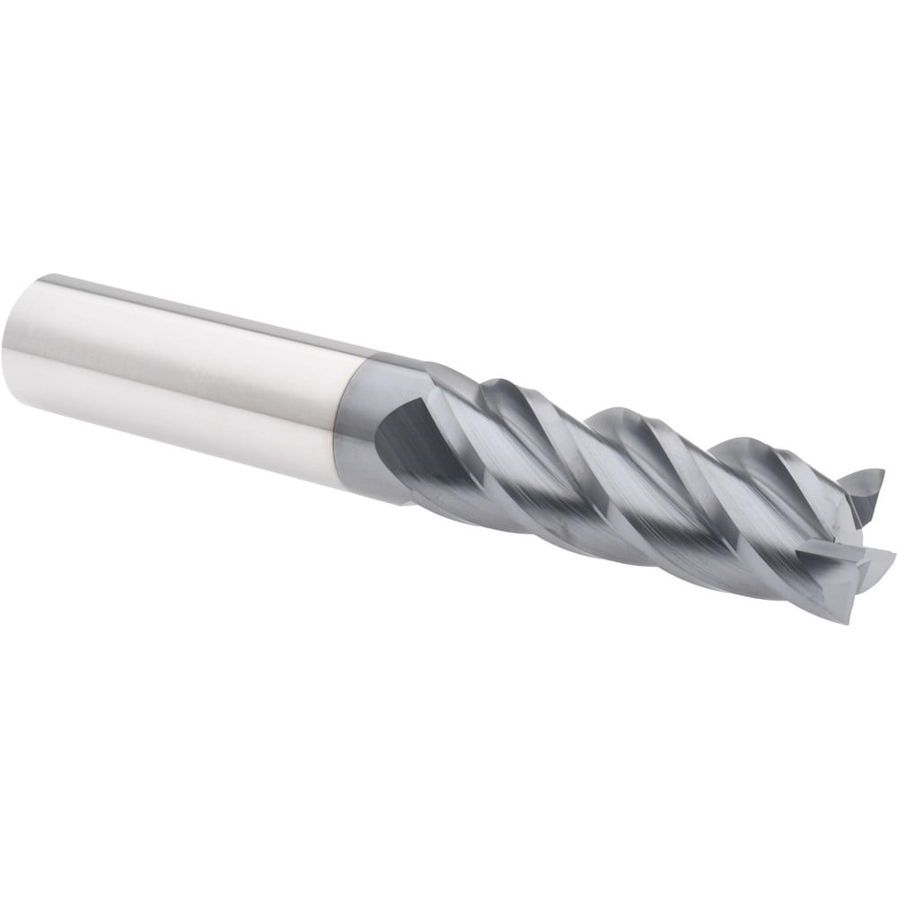 Accupro 12183151 Corner Radius End Mill: 3/4" Dia, 2-1/4" LOC, 0.01" Radius, 4 Flutes, Solid Carbide Image