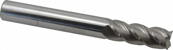 Accupro 12183612 Corner Radius End Mill: 3/4" Dia, 2" LOC, 0.015" Radius, 4 Flutes, Solid Carbide Image