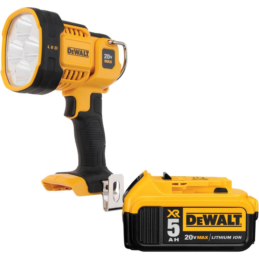 DeWALT Portable Work Lights Light Technology LED Run Time