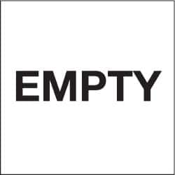 Empty DOT Shipping Label