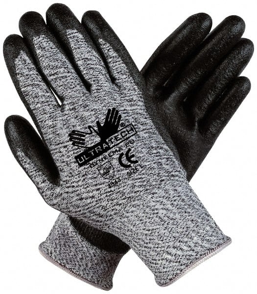 MCR SAFETY 9676XS Cut-Resistant Gloves: Size XS, ANSI Cut 2, Polyurethane, Dyneema 