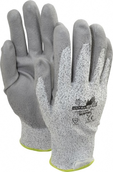 MCR SAFETY 9676XL Cut-Resistant Gloves: Size XL, ANSI Cut 2, Polyurethane, Dyneema Image