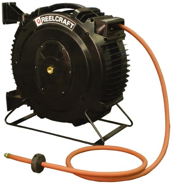 Reelcraft - Hose Reel with Hose: 1/2 ID Hose x 50', Spring Retractable -  01991223 - MSC Industrial Supply