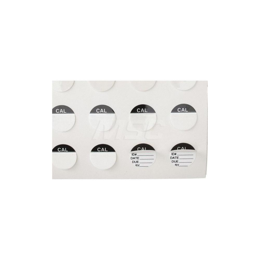 SPI Calibration Label 08524449 MSC Industrial Supply