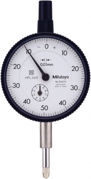 Mitutoyo 2047A Dial Drop Indicator: 0 to 0-50-0 Dial Reading Image