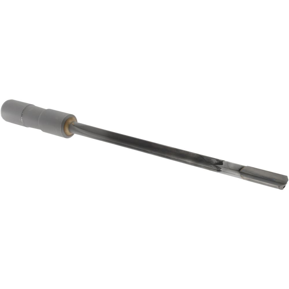 Straight Single-Flute Drill Bit: 0.377" Dia, 115 ° Point, Carbide