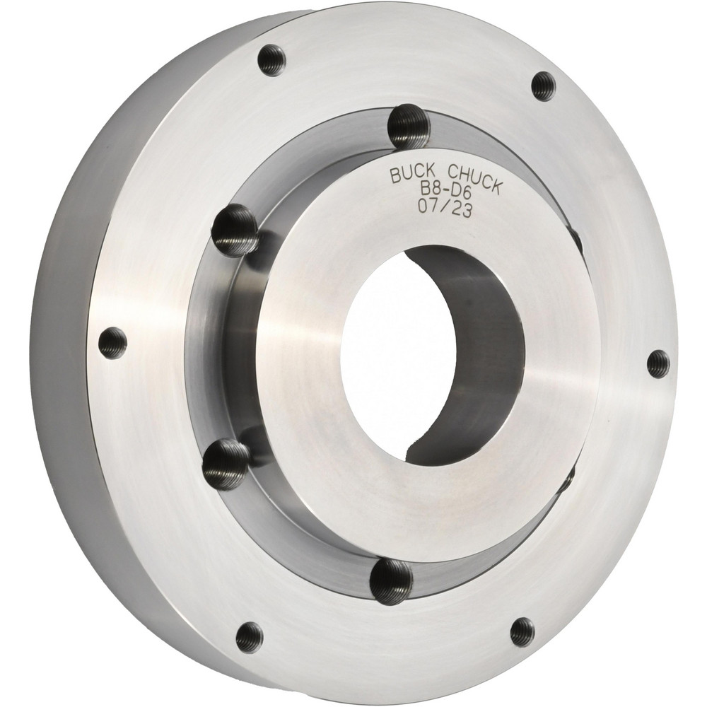 Shars 5" Threaded Back Plate - 1-1/2-8 TPI For 3 Or 4 Jaw Lathe Chucks (Fully Machined)