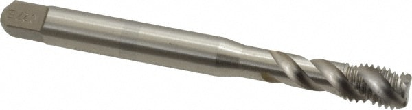 Emuge BU513510.5618 5/16-18 UNC, 3 Flute, 45° Helix, Bottoming Chamfer, Bright Finish, Cobalt Spiral Flute STI Tap 