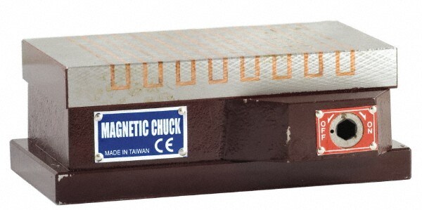 Standard Pole Rectangular Permanent Magnetic Block Chuck
