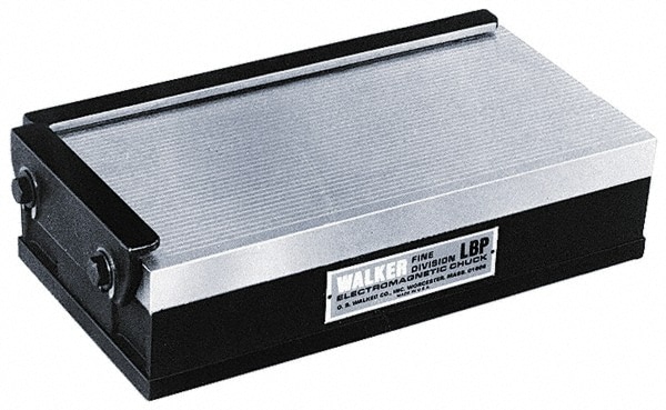 24" Long x 8" Wide x 2-7/8" High, 150 Watts, Rectangular, Fine Pole Electromagnetic Chuck