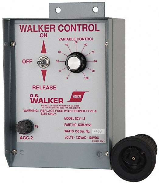 150 W, 115 V Electromagnetic Chuck Variable Power Control