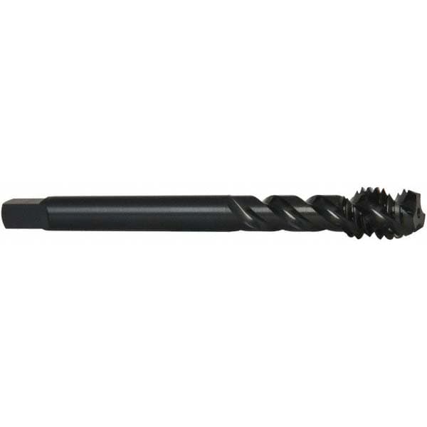 OSG 2232001 Spiral Flute Tap: 7/16-14, UNC, 3 Flute, Modified Bottoming, 2B Class of Fit, Vanadium High Speed Steel, Oxide Finish Image